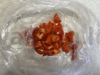 Sotūs ritinėliai lavaše su šviežiu krapu ir žuvimi Žingsnis 2