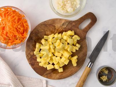 Pupelių sriuba be mėsos Žingsnis 3