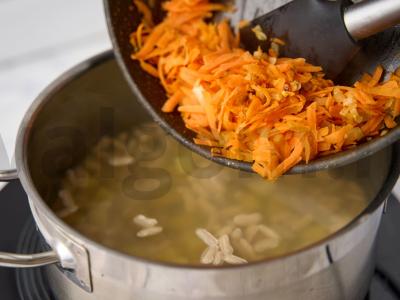 Pupelių sriuba be mėsos Žingsnis 6