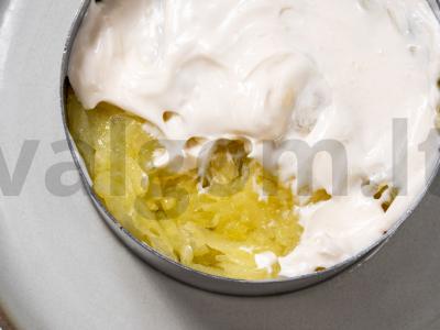 Salotas „Žuvis po kailiu“ Žingsnis 7