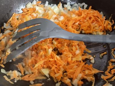 Namų lasagna su faršu ir daržovėmis Žingsnis 5