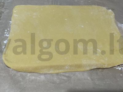 Namų lasagna su faršu ir daržovėmis Žingsnis 12