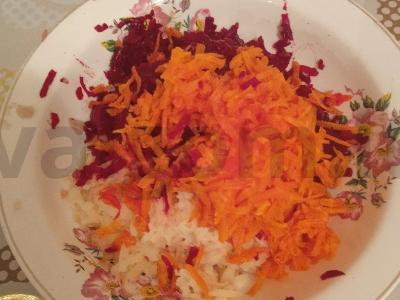 Salotas „Patingėjusi silkė po kailiu“ Žingsnis 3