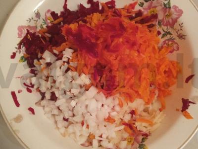 Salotas „Patingėjusi silkė po kailiu“ Žingsnis 4