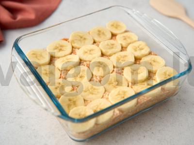 Morkų-varškės pyragas su bananais Žingsnis 4