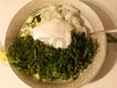 Pavasario salotos su kiaulpienių lapais Žingsnis 5