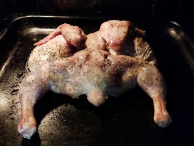 Keptas viščiukas-kornishonas Žingsnis 3