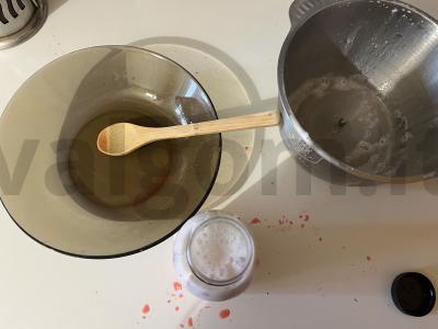 Pieno-vyšnių kokteilis su ledais Žingsnis 9