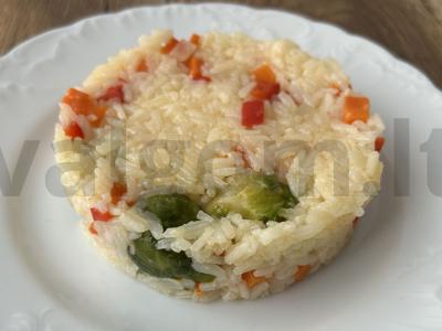 Aromatingas „Jasmin“ ryžiai su daržovėmis pagrindine nuotrauka