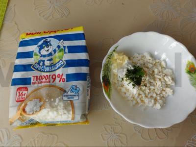 Sumuštinis su varške ir kiaušiniu pusryčiams Žingsnis 4