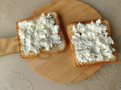 Sumuštinis su varške ir kiaušiniu pusryčiams Žingsnis 5