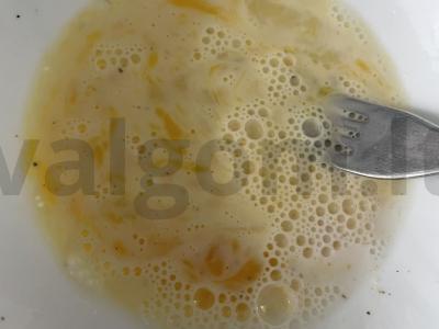 Omletas su špinatais ir pievagrybiais Žingsnis 3