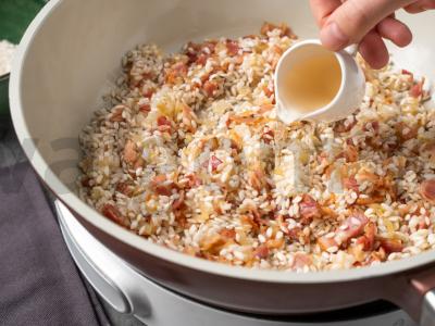 Skani kukurūzų risotto Žingsnis 2