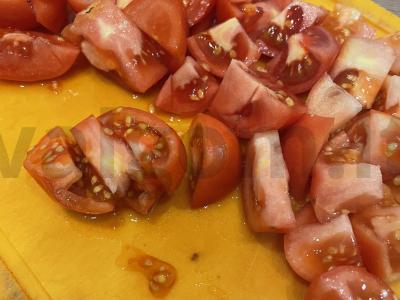 Salotos su daržovėmis ir krevetėmis Žingsnis 2