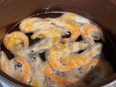 Salotos su daržovėmis ir krevetėmis Žingsnis 3