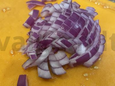 Salotos su daržovėmis ir krevetėmis Žingsnis 4