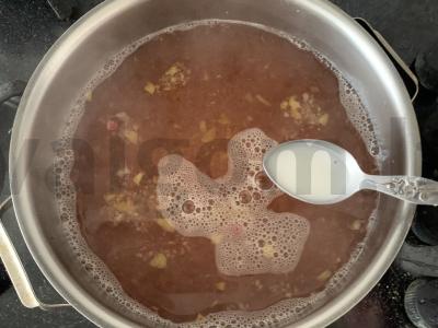 Obuolių-uogų kisielius Žingsnis 5