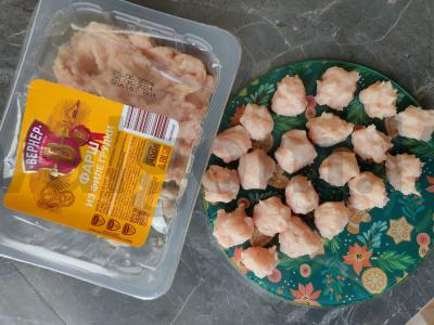 Vištienos faršo kukulių sriuba Žingsnis 4