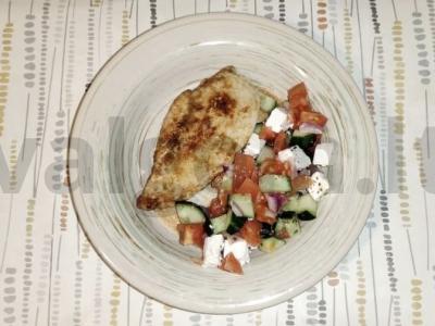 Vištienos filė keptuvėje „Aštrus dalykas“ pagrindine nuotrauka