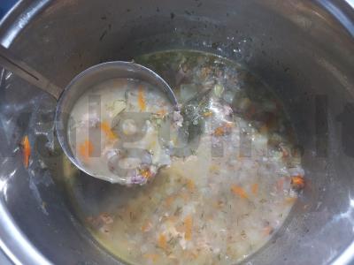 Grikių sriuba su troškiniu Žingsnis 8