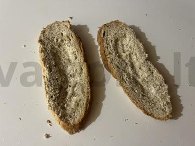 Daržovių salotas su grietinės padažu ant tostų Žingsnis 9