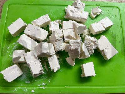 Graikiškas salotas be pomidorų Žingsnis 3