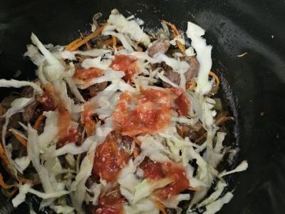 Bigusas lėkštėje su jautiena ir jūros kopūstais Žingsnis 5