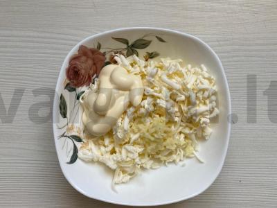 Rulėnas su lydytu sūriu Žingsnis 5