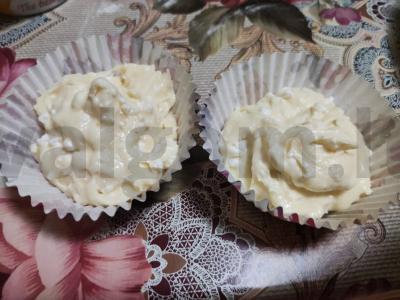 Varškės keksiukai su vaniliniu cukrumi Žingsnis 3