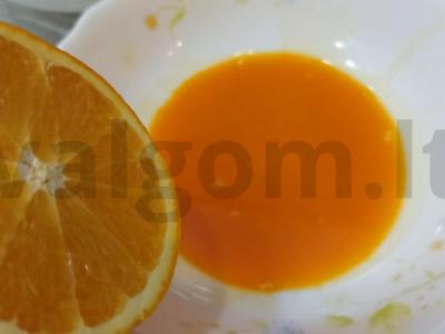 Šaltalankių-apelsinų gėrimas Žingsnis 4