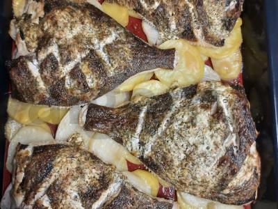 Plačiakė ant sluoksniuoto bulvių pagalvėlės Žingsnis 9