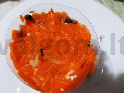 Salotas „Trys po kailiu“ Žingsnis 8