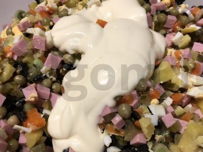 Olivje su dešra ir alyvuogėmis Žingsnis 12