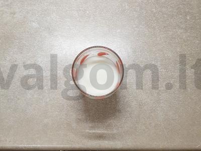 Šaldytų braškių kisielius Žingsnis 2