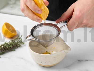 Brioche tostai su kepta kriauše ir kamamberu Žingsnis 1