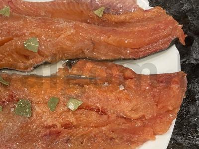 Silkė sūdyta sumuštiniams Žingsnis 4