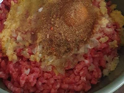 Sultingi kalakutienos kotletai orkaitėje Žingsnis 4