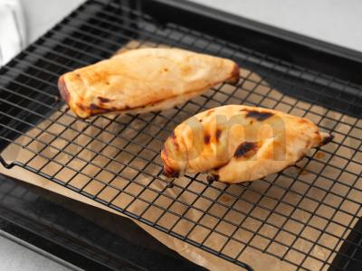 Bento dėžutė su cukinijomis ir vištienos krūtinėlėmis Žingsnis 3