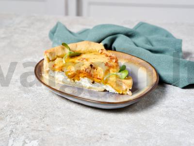 Moliūgų ir varškės pyragas pagrindine nuotrauka