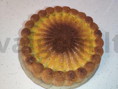 Švelnus pyragas su moliūgu pagrindine nuotrauka