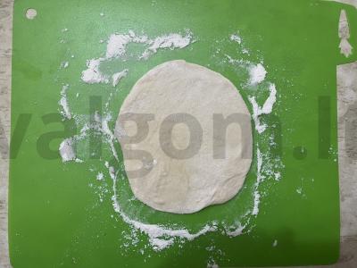 Kepti trikampiai su raudonųjų pupelių įdaru Žingsnis 9