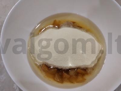 Vegetariški sausainiai su kriaušių džemu Žingsnis 2