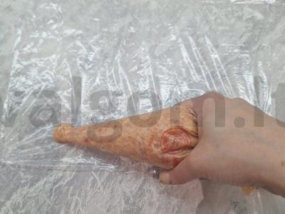 Orkaitėje kepti daržovės su namine dešra Žingsnis 5