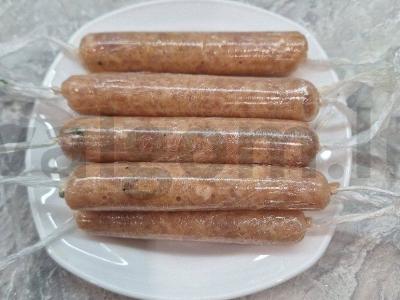 Orkaitėje kepti daržovės su namine dešra Žingsnis 6