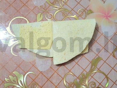 Sotūs tortilijos sumuštinis su karbonaidu, pomidoru ir sūriu Žingsnis 3