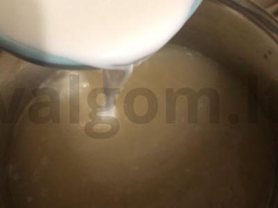 Kiselis su krakmolu iš vaisių sulčių Žingsnis 4