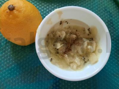 Gėlių salotos su arbūzu ir sūriu Žingsnis 2