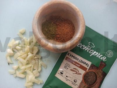 Harcho pagal gruziniškai iš jautienos Žingsnis 8