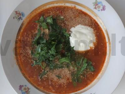 Harcho pagal gruziniškai iš jautienos pagrindine nuotrauka