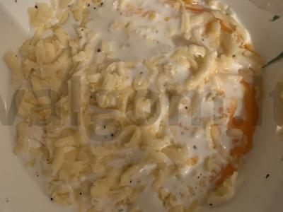 Makaronai karbonara su kaspinu makaronais Žingsnis 6